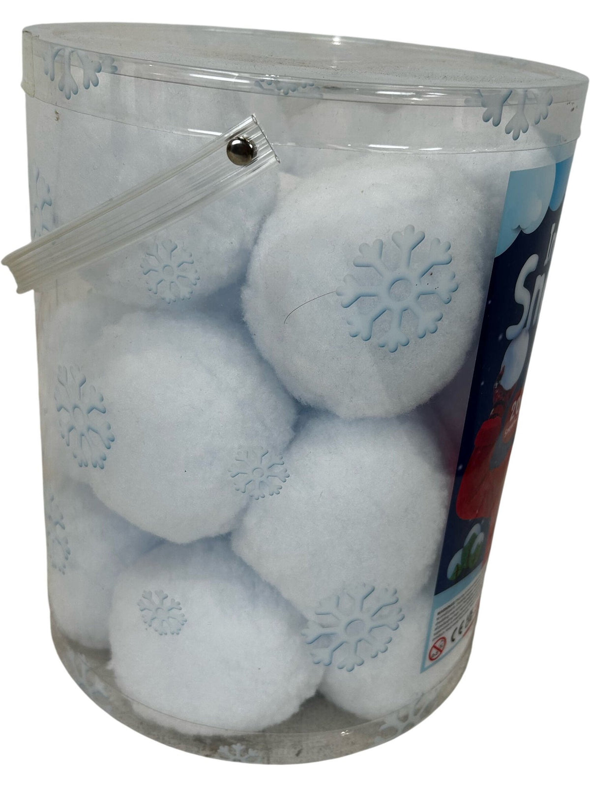 20 Pack Soft Indoor Snowballs Christmas Party Game Ages 3+ (Pre-Loved)