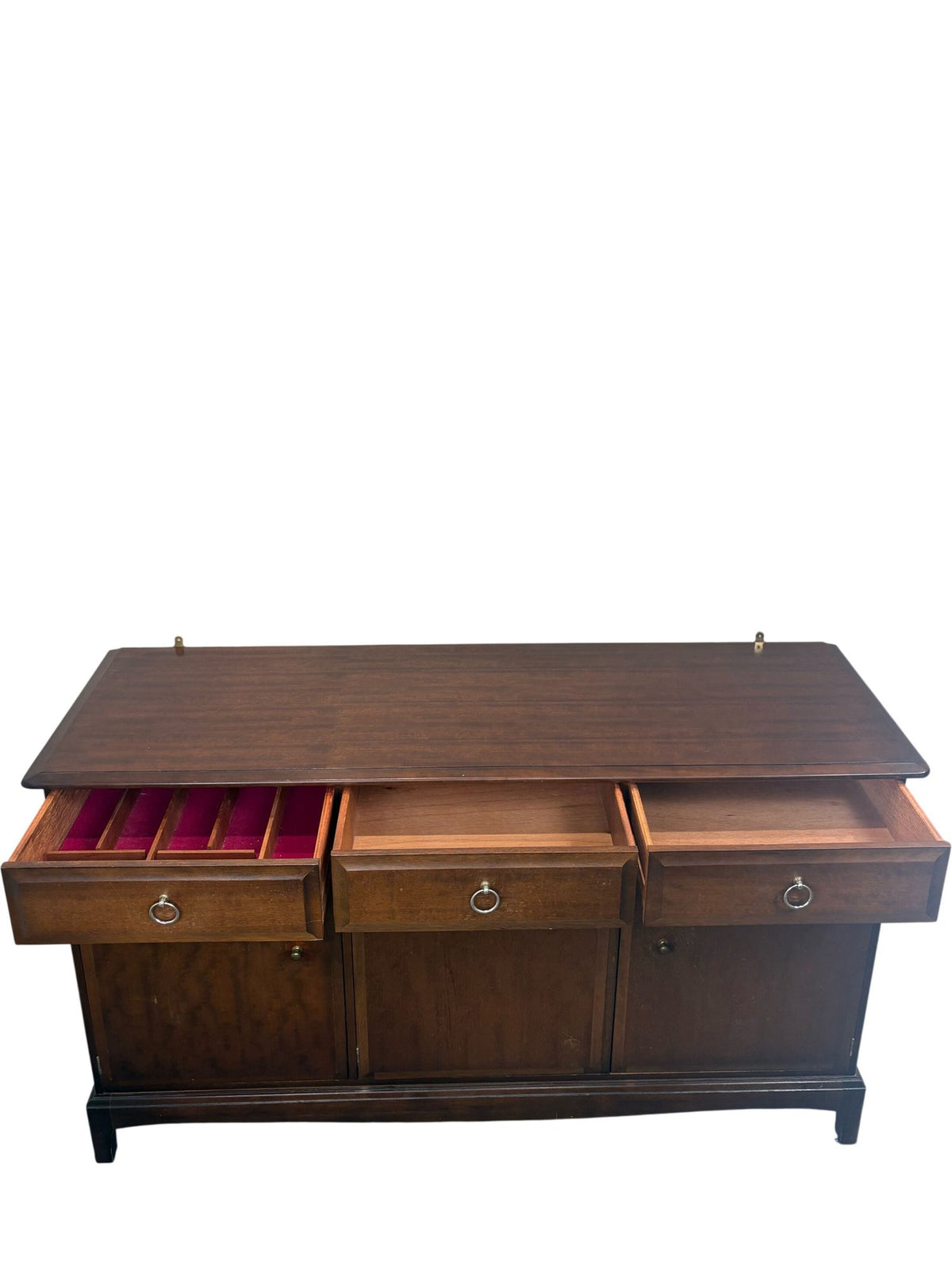 Wooden Sideboard with Drawers and Cabinet Storage (Pre-Loved)