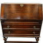 Vintage Drop Front Bureau Writing Desk with Drawers (Pre-Loved)