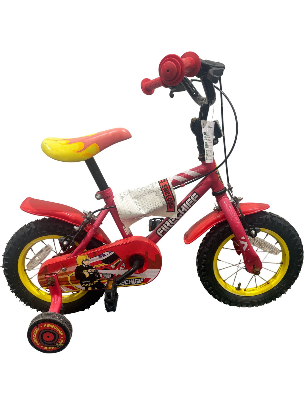 Serviced Firechief Kids Bike 12 Inch (Pre-Loved)