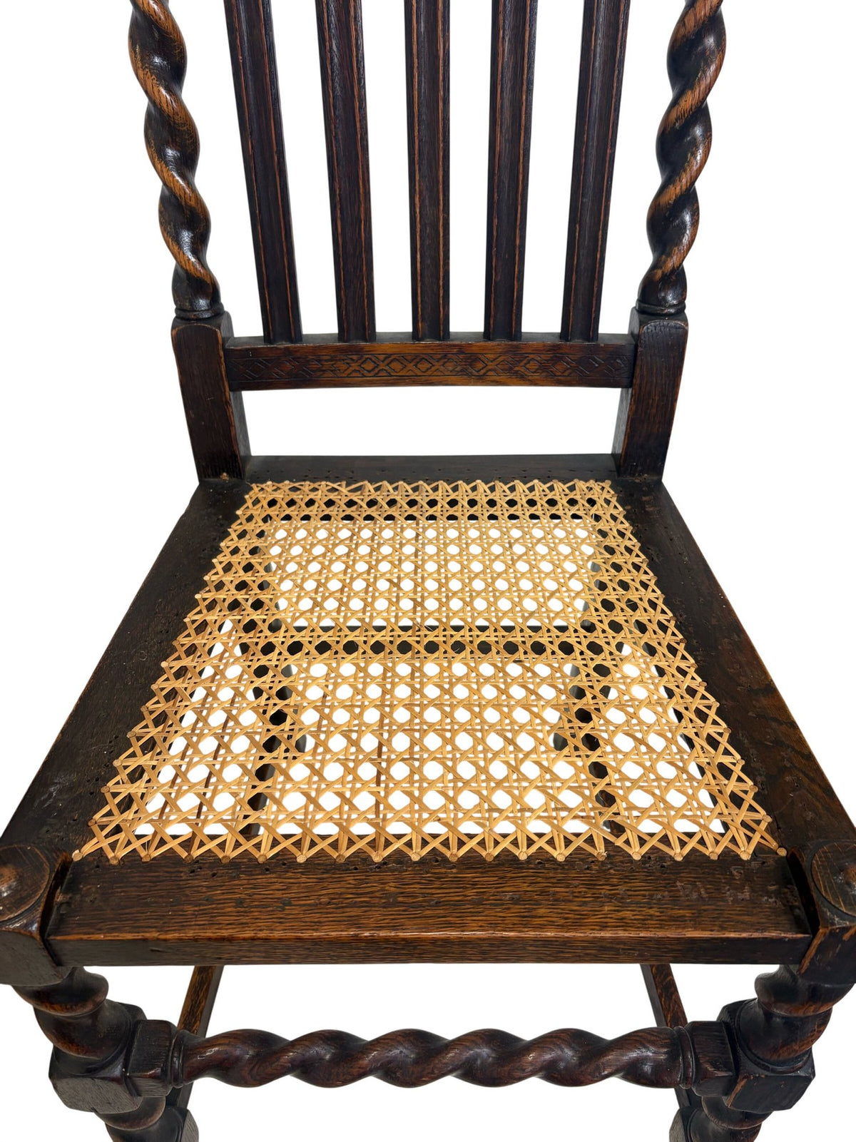 Antique Chairs Set Cane Twist Design (Pre-Loved)