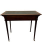 Vintage Style Inlaid Writing Desk with Leather-Effect Top & Drawer (Pre-Loved)