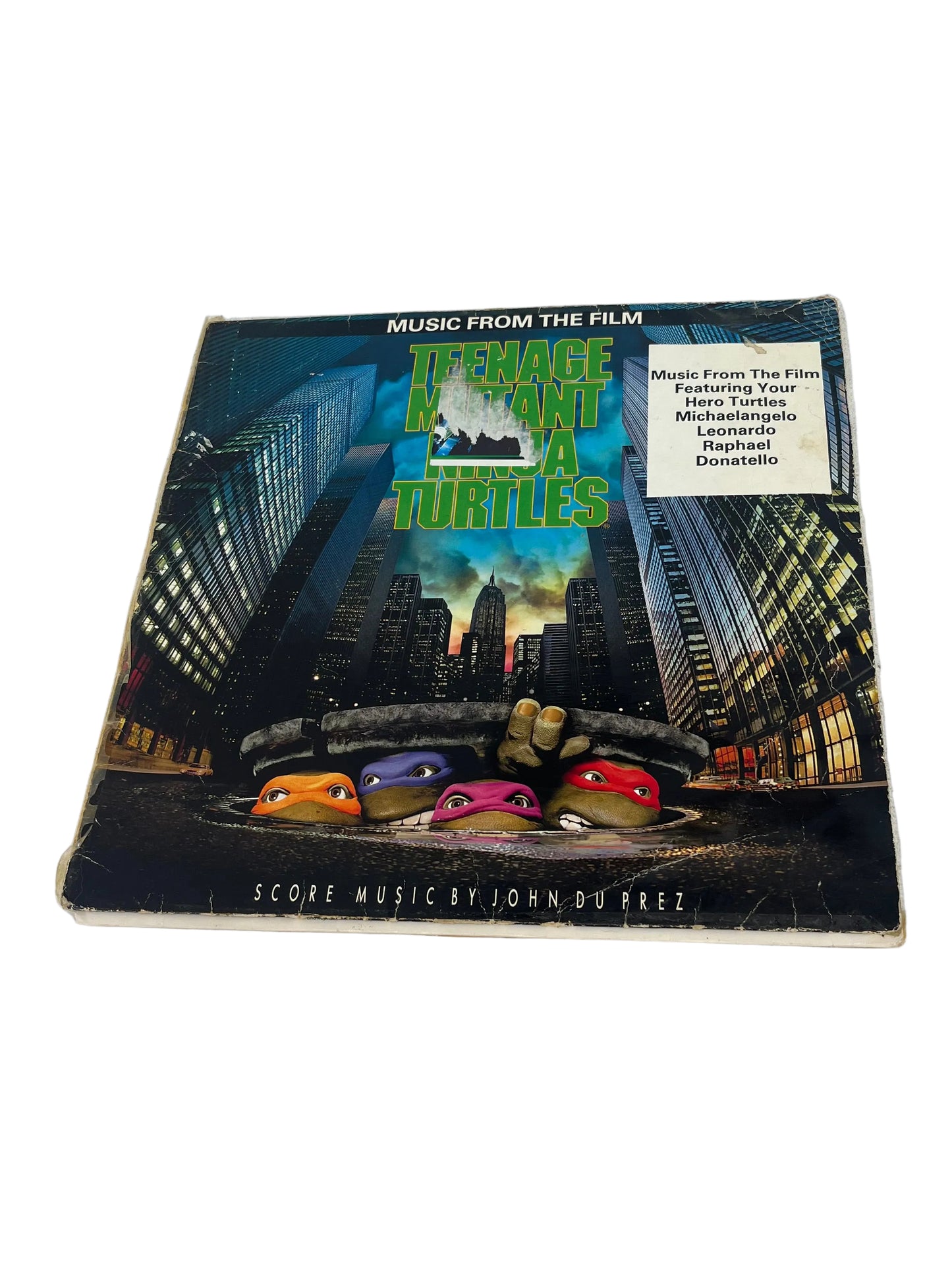 Teenage Mutant Ninja Turtles Music From The Film Vinyl (Pre-Loved)