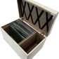 Upholstered Filing Ottoman with Hanging File Storage (Pre-Loved)
