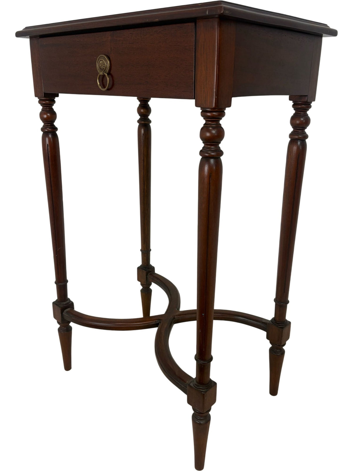 Antique Wooden End Table with Drawer (Pre-Loved)