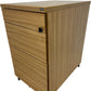 EFG 3 Drawer Mobile Pedestal Filing Cabinet Lockable Oak Effect (Pre-Loved)