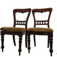Antique Victorian Wooden Dining Chair Set of 4 (Pre-Loved)