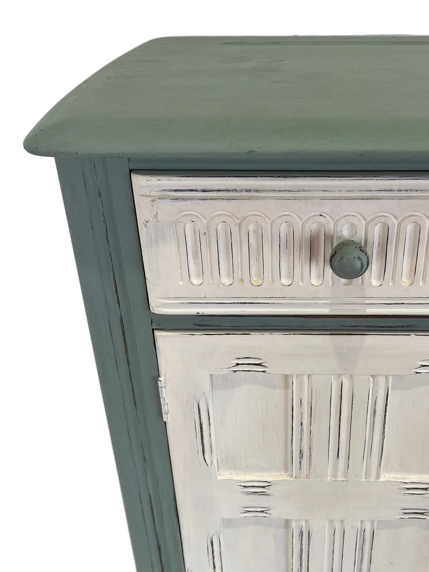 Vintage-Style Wooden Sideboard Cabinet Draws (Pre-Loved)