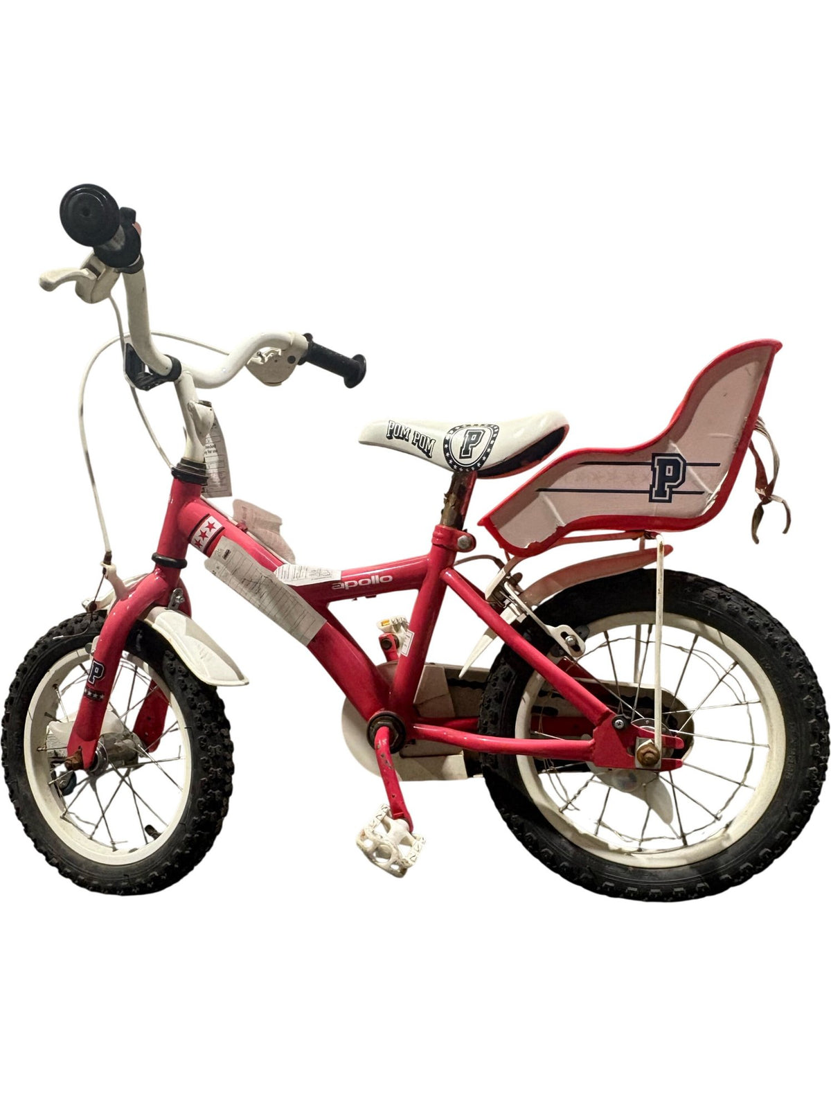 Serviced Apollo Pom Pom Kids Bike (Pre-Loved) 14 inch wheels