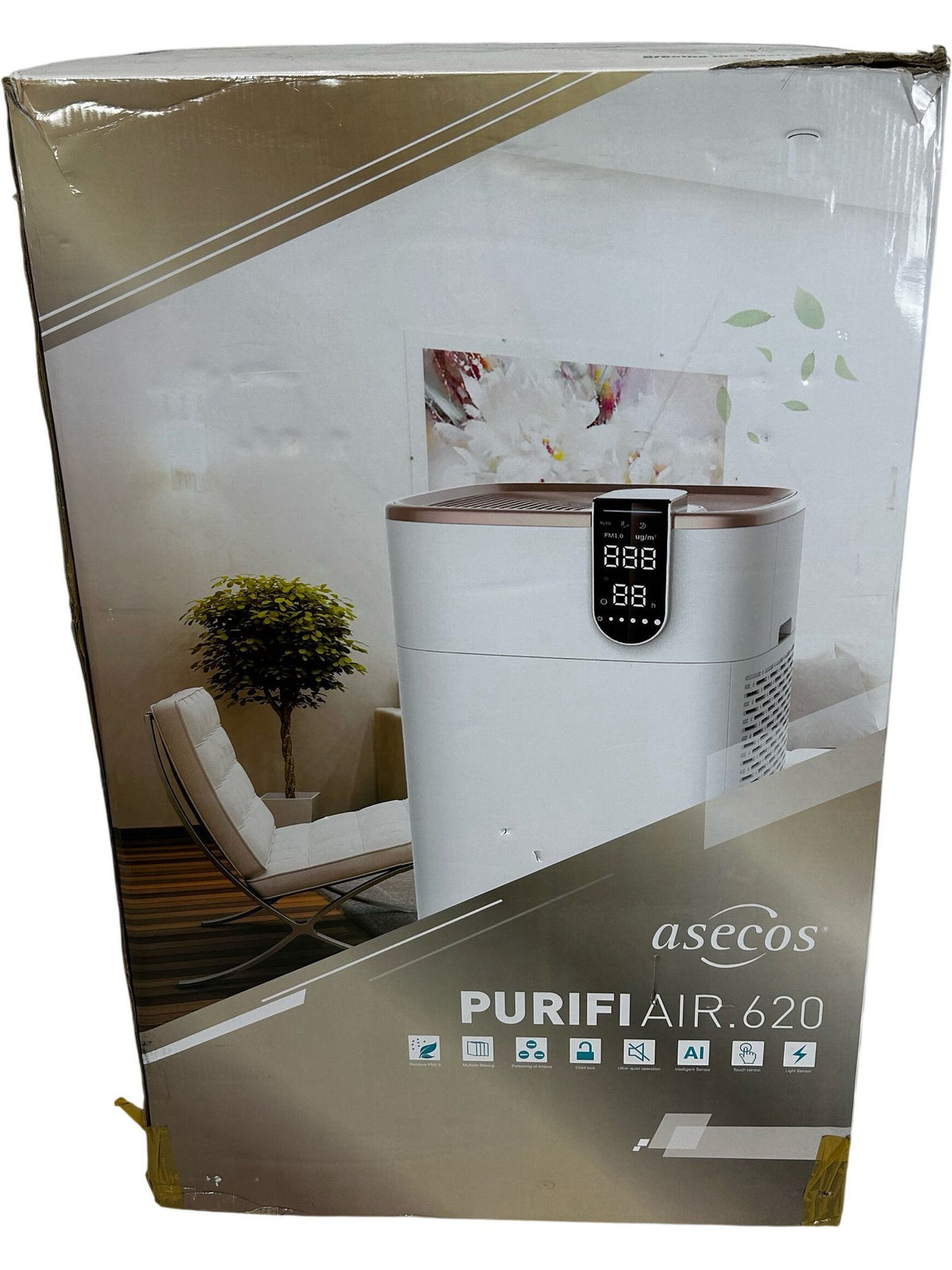 Asecos PURIFIAIR.620 Air Purifier HEPA H14 Filter (Pre-loved)