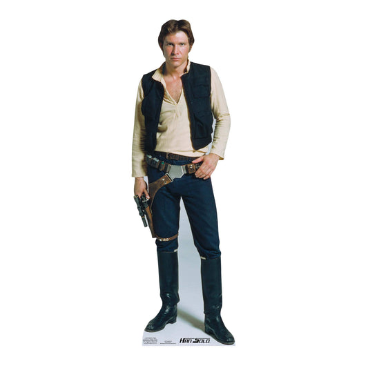 Harrison Ford Star Wars Han Solo Life-Size Cardboard Cut-Out (New)