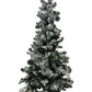 6ft Snow Flocked Artificial Christmas Tree Green with Stand 180cm (Pre-Loved)