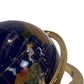 Vintage Mother Of Pearl Style Semi-Precious Gemstone Tabletop Globe (Pre-Loved)