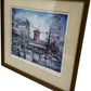 Brunet Paris Le Moulin Rouge Framed Art Print (Pre-Loved)