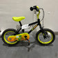 Claws Dinosaur Black Green 14” Children’s Bike (Pre-Loved)