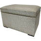 Upholstered Filing Ottoman with Hanging File Storage (Pre-Loved)
