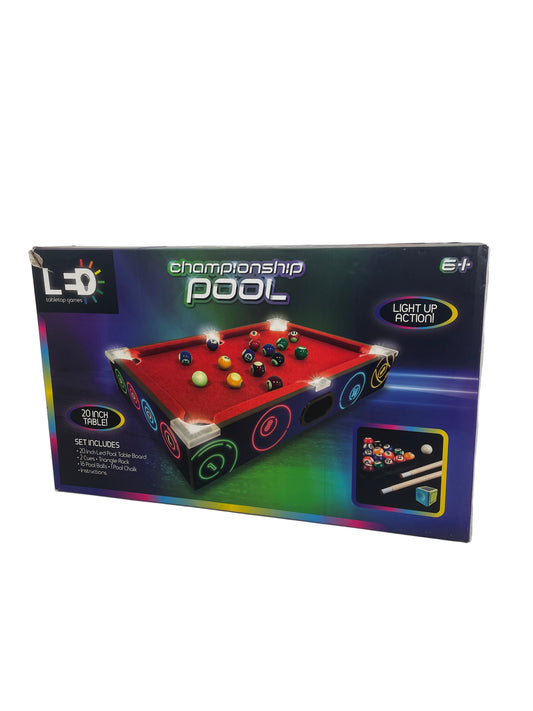 LED Championship Pool Tabletop Set (Pre-Loved)