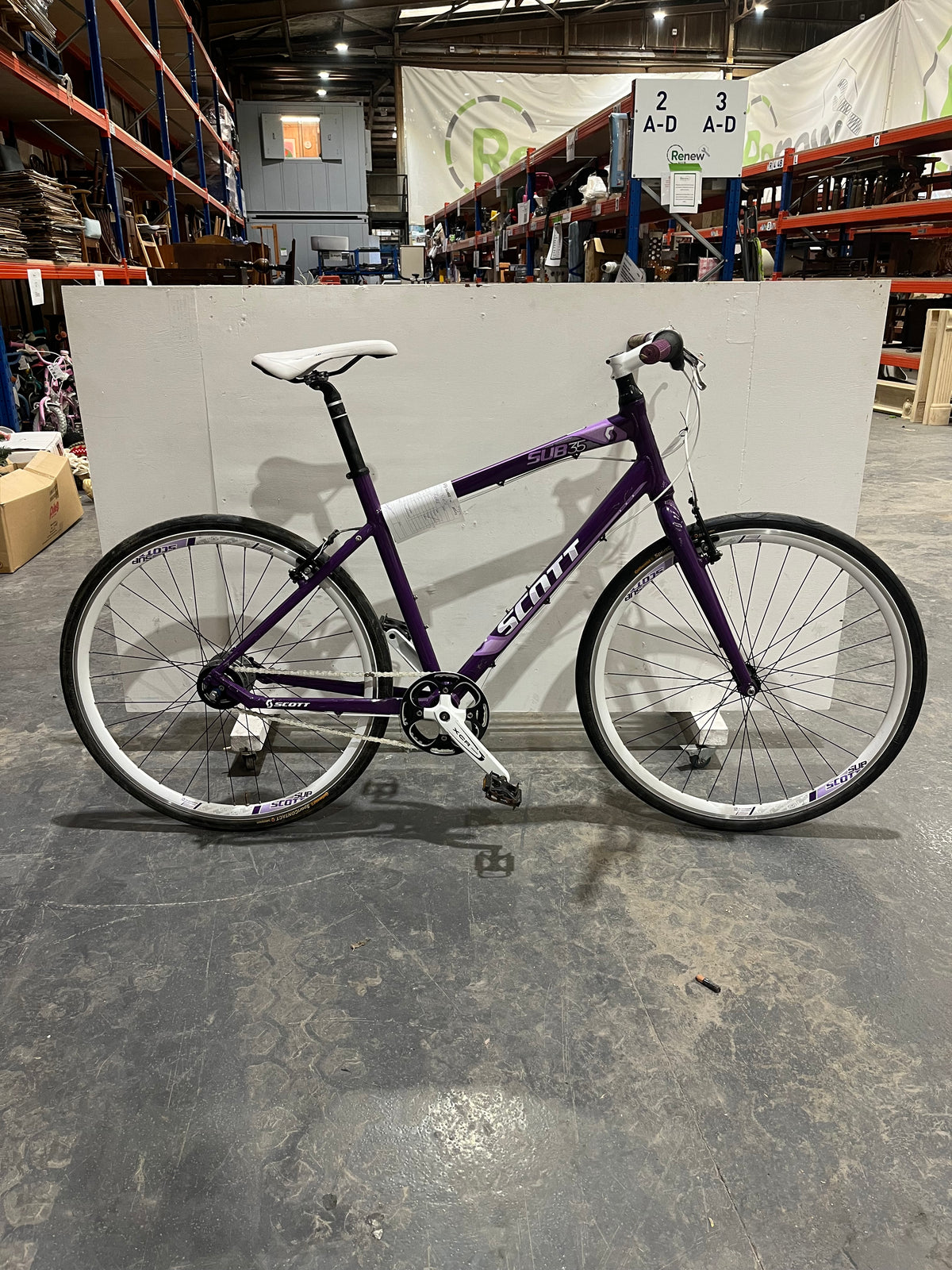 Scott Purple 700c Hybrid Bike (Pre-Loved)