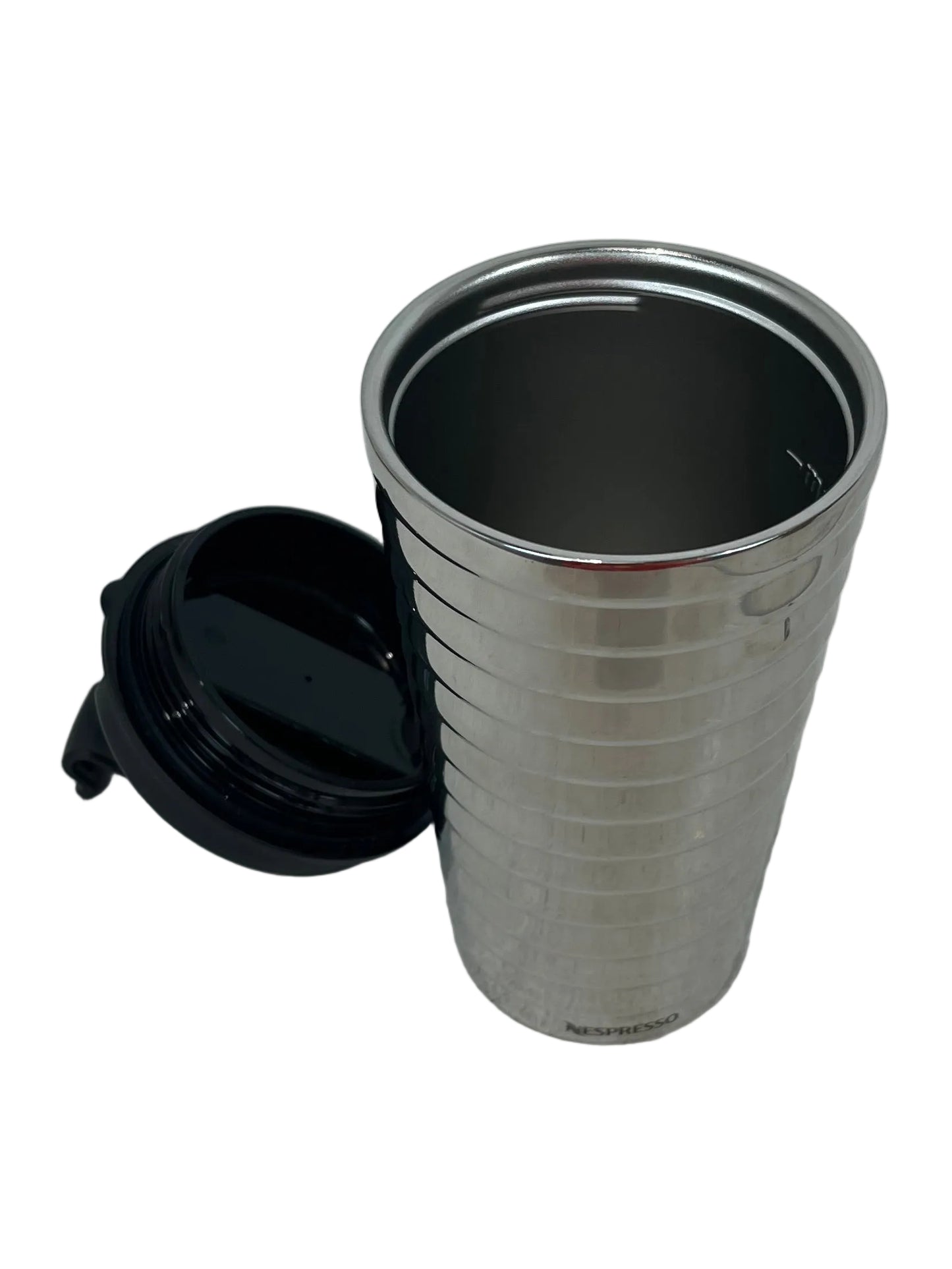 Nespresso Chrome Travel Mug (Unused)