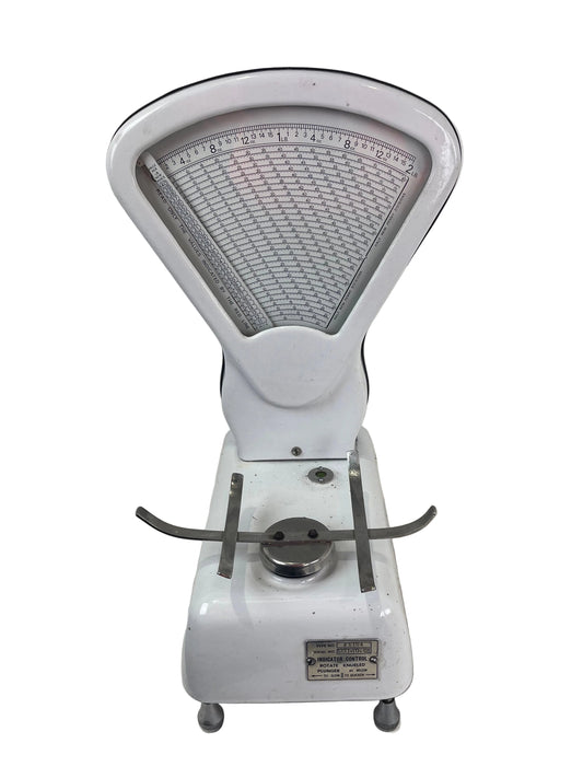 Vintage White Enamel Avery Shop Weighing Scale (Pre-Loved)