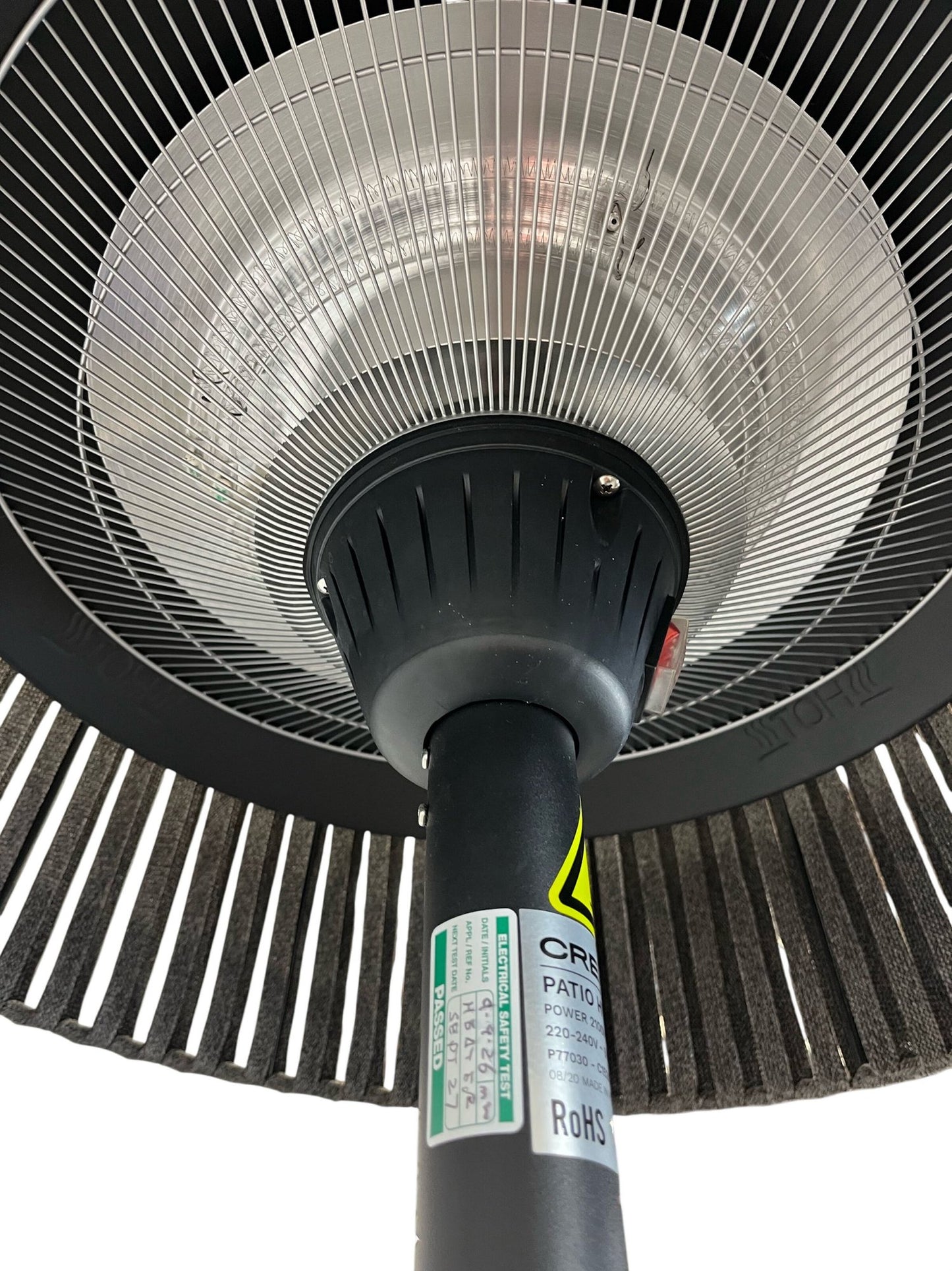 Create Black Infrared Patio And Garden Heater (Pre-Loved)