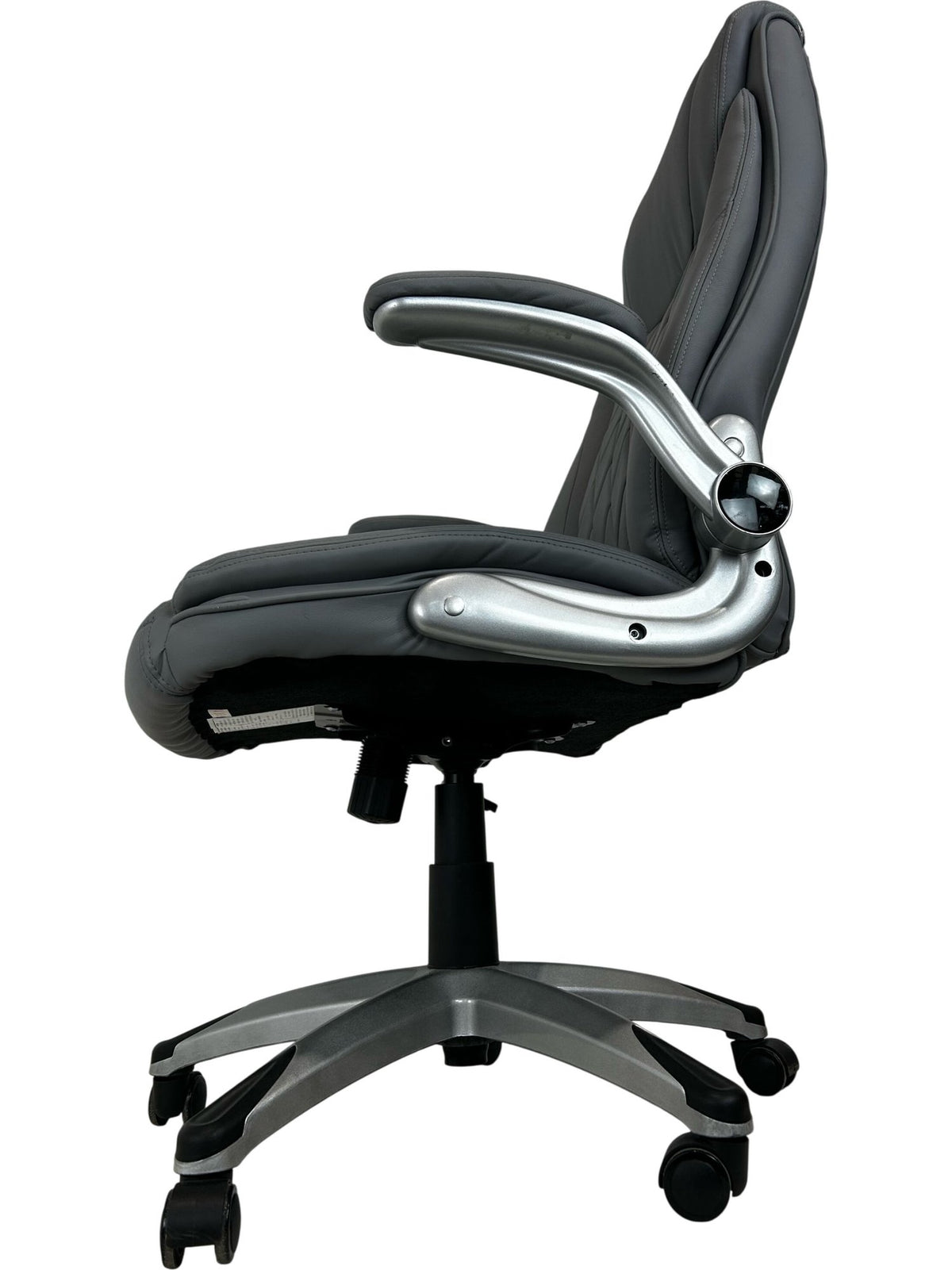 Grey High Back Swivel Office Chair (Pre-Loved)