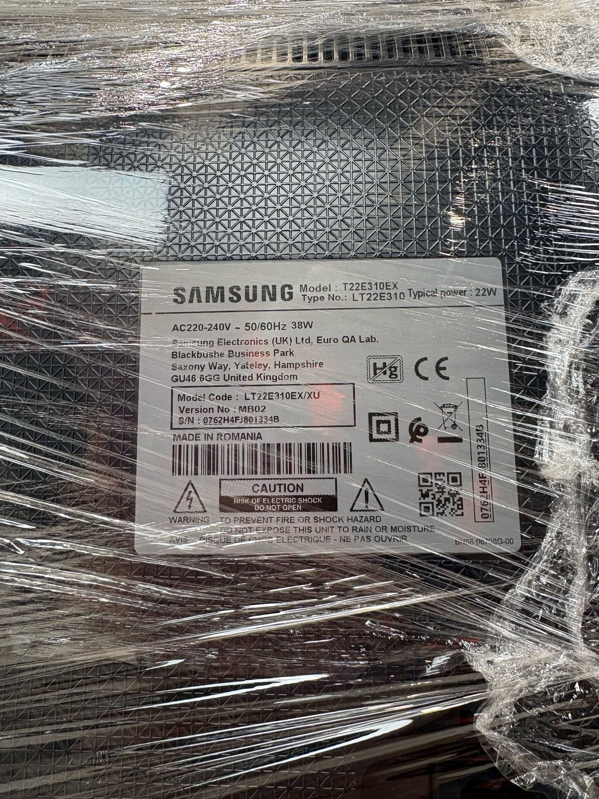 Samsung Television T22E310EX 22 Inch (Pre-Loved)
