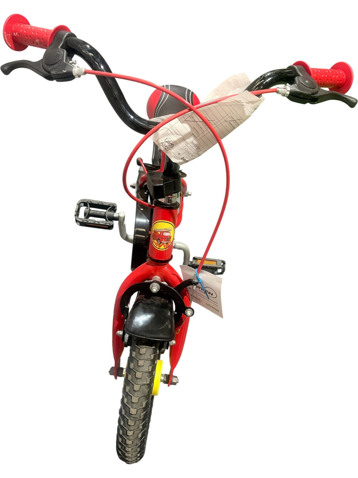 Serviced Fire Rescue Kids Bike 12" (Pre-Loved)