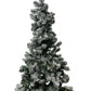 6ft Snow Flocked Artificial Christmas Tree Green with Stand 180cm (Pre-Loved)