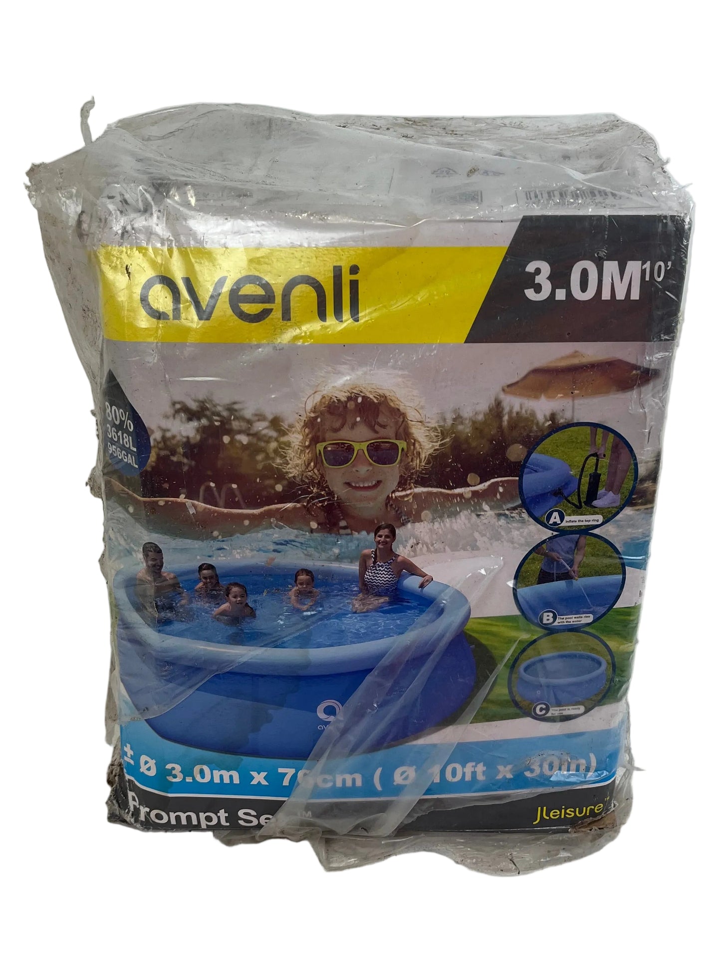 Avenli Blue Paddling Pool Prompt Set (New)