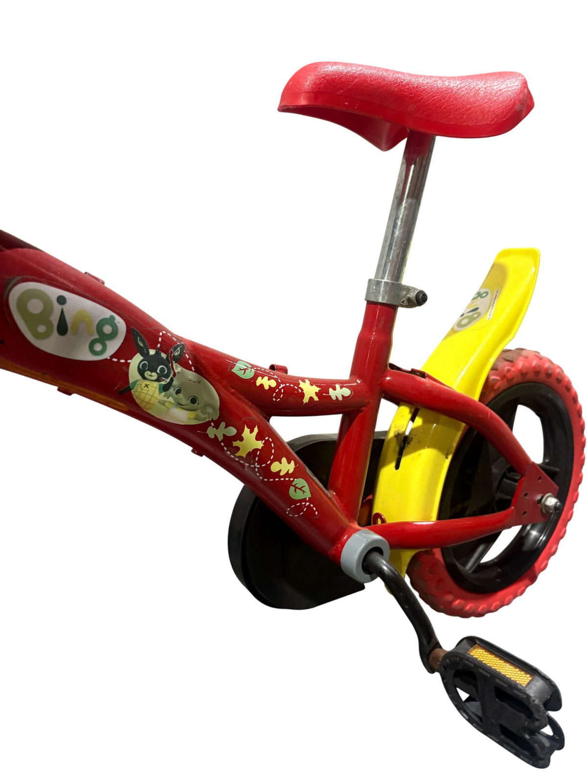 Serviced Bing Children's Bike 14" Red and Yellow (Pre-Loved)