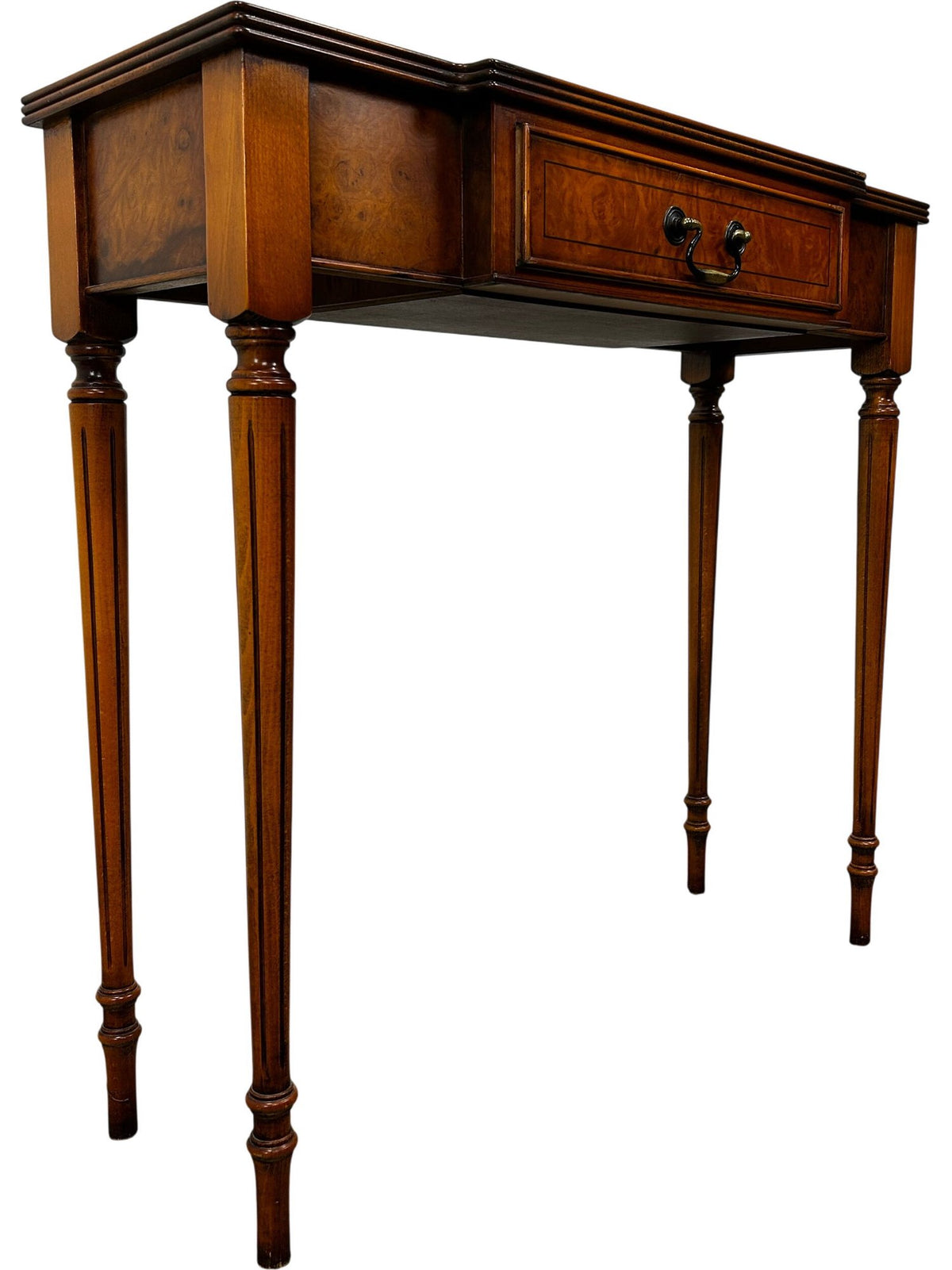 Vintage Wooden Console Table with Drawer (Pre-Loved)