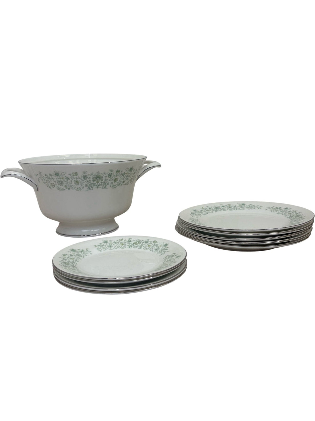Vintage Floral Dinnerware Set (Pre-Loved)
