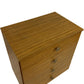 4 Drawer Wood Effect Chest Storage Unit on Castors Bedroom Office (Pre-Loved)