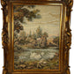 Vintage Swan Landscape Tapestry in Ornate Frame (Pre-Loved)