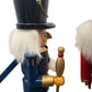 Traditions Wooden Nutcracker Set Multicolour Blue and Red