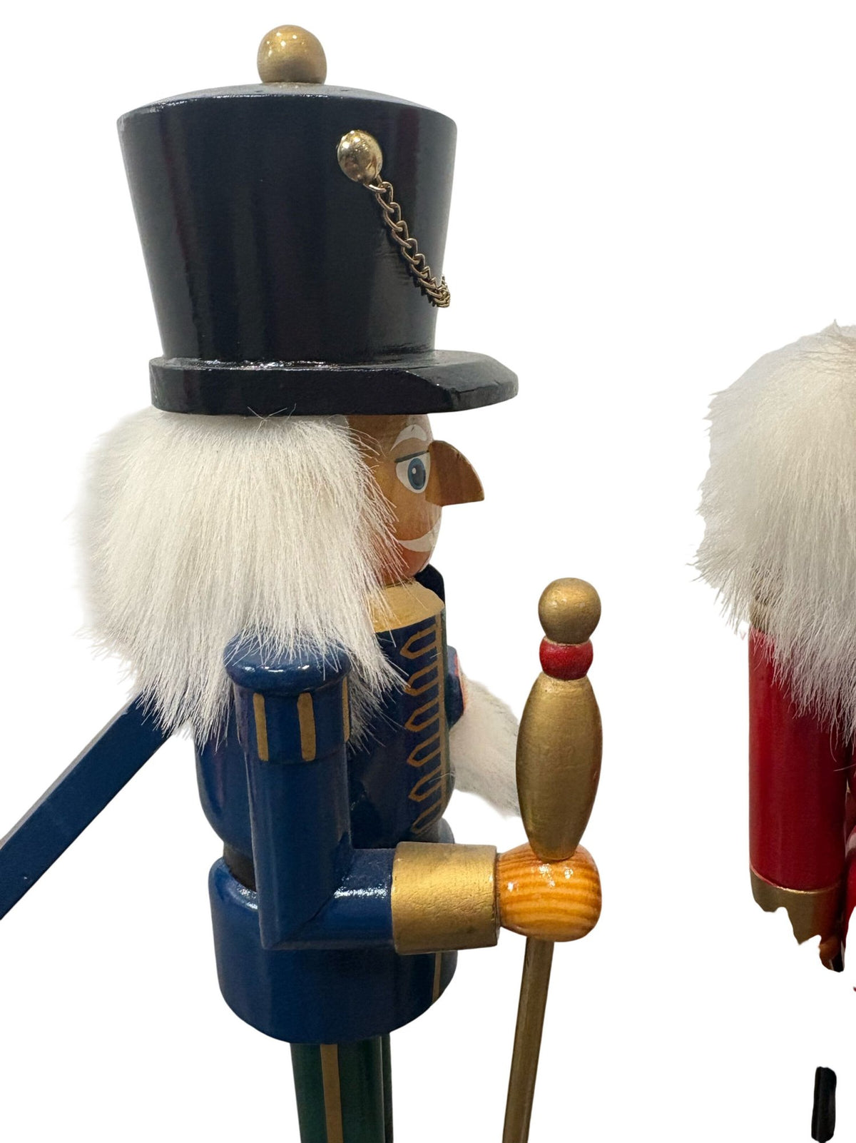 Traditions Wooden Nutcracker Set Multicolour Blue and Red
