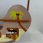 Children’s Style Brown Wooden Rocking Boat (Pre-loved)