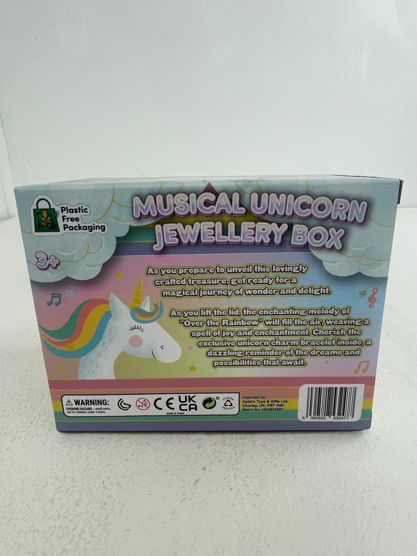 Musical Unicorn Jewellery Box (Pre-loved)