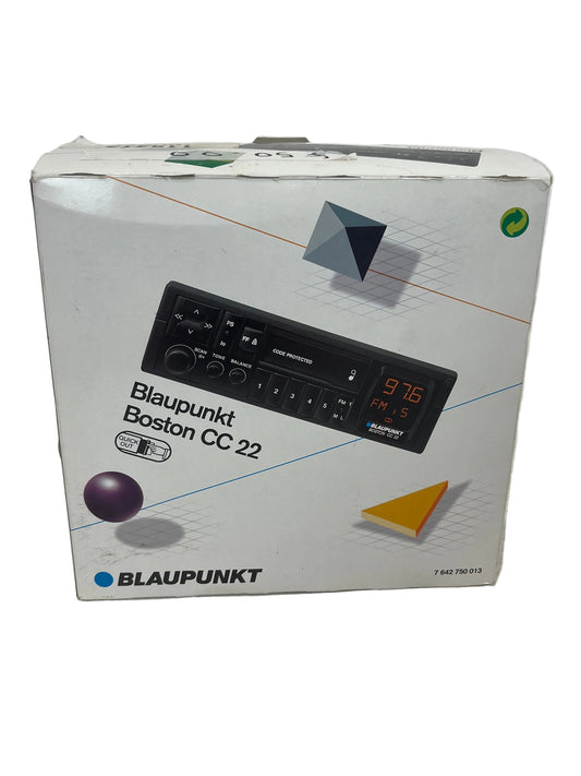Blaupunkt Boston CC 22 Car Radio (Pre-Loved)