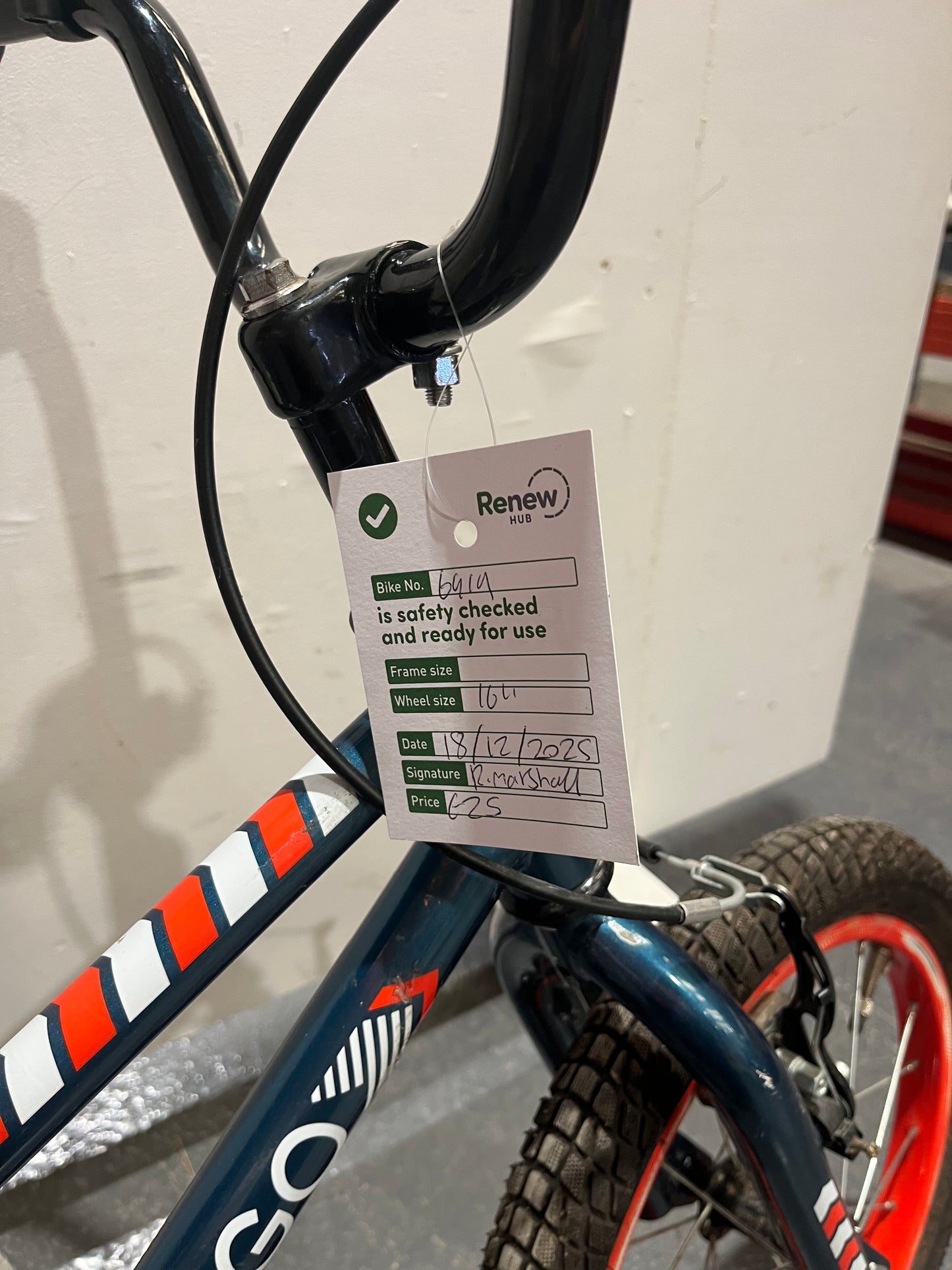 Amigo Blue 16” Children’s Bike (Pre-Loved)