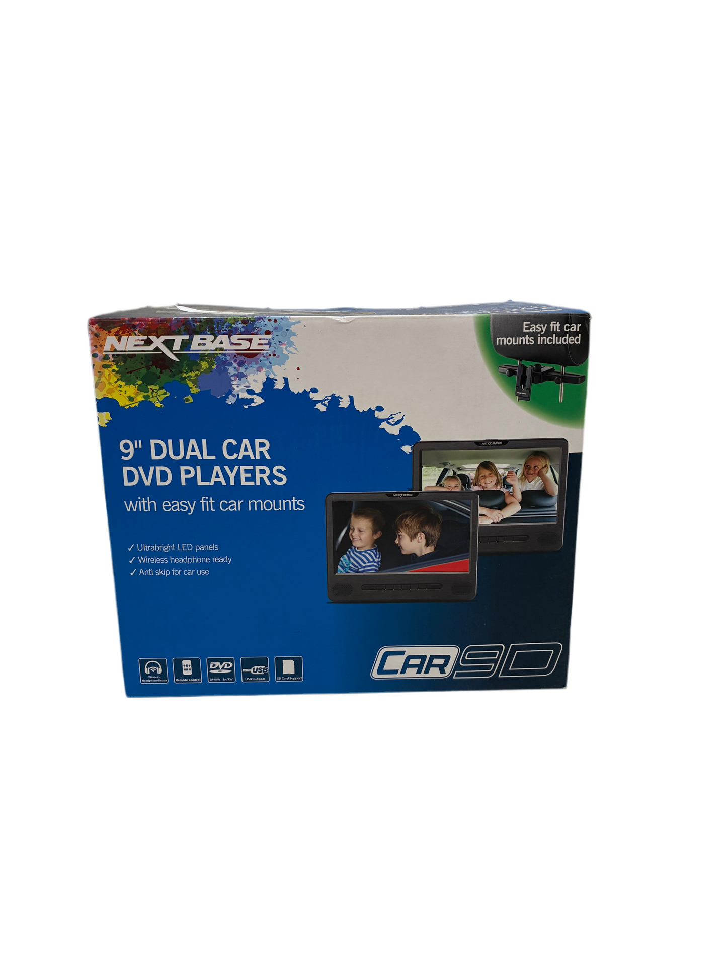 Nextbase 9” Dual Car Portable DVD Player (Pre-loved)