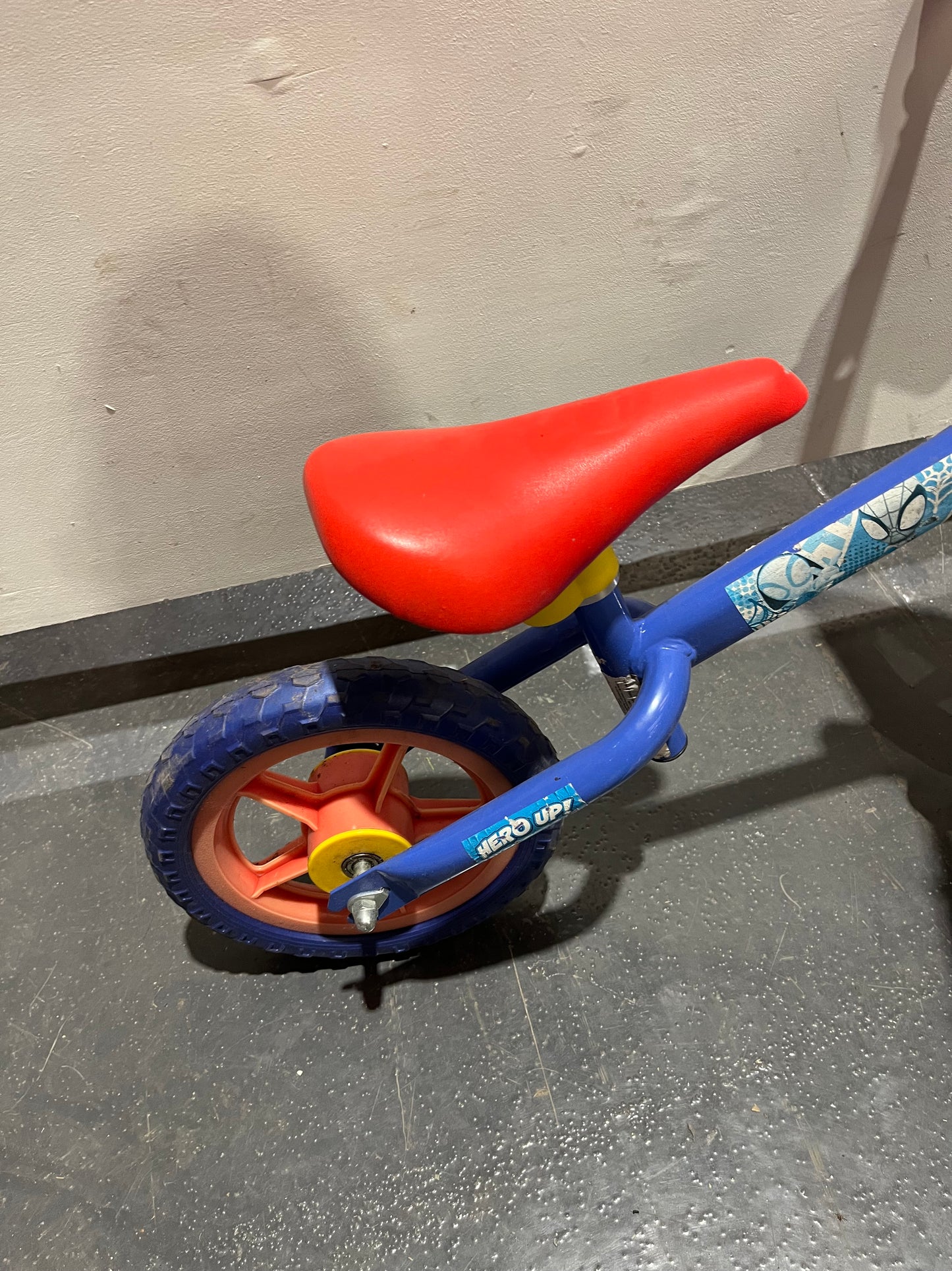 Spidey Amazing Friends Blue 12” Children’s Balance Bike (Pre-Loved)