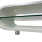 TechLink Ovid OV95 White Plastic Glass TV Stand (Pre-Loved)