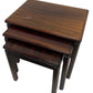 Mid-Century Style Danish Wooden Nest Of Three Tables (Pre-Loved)