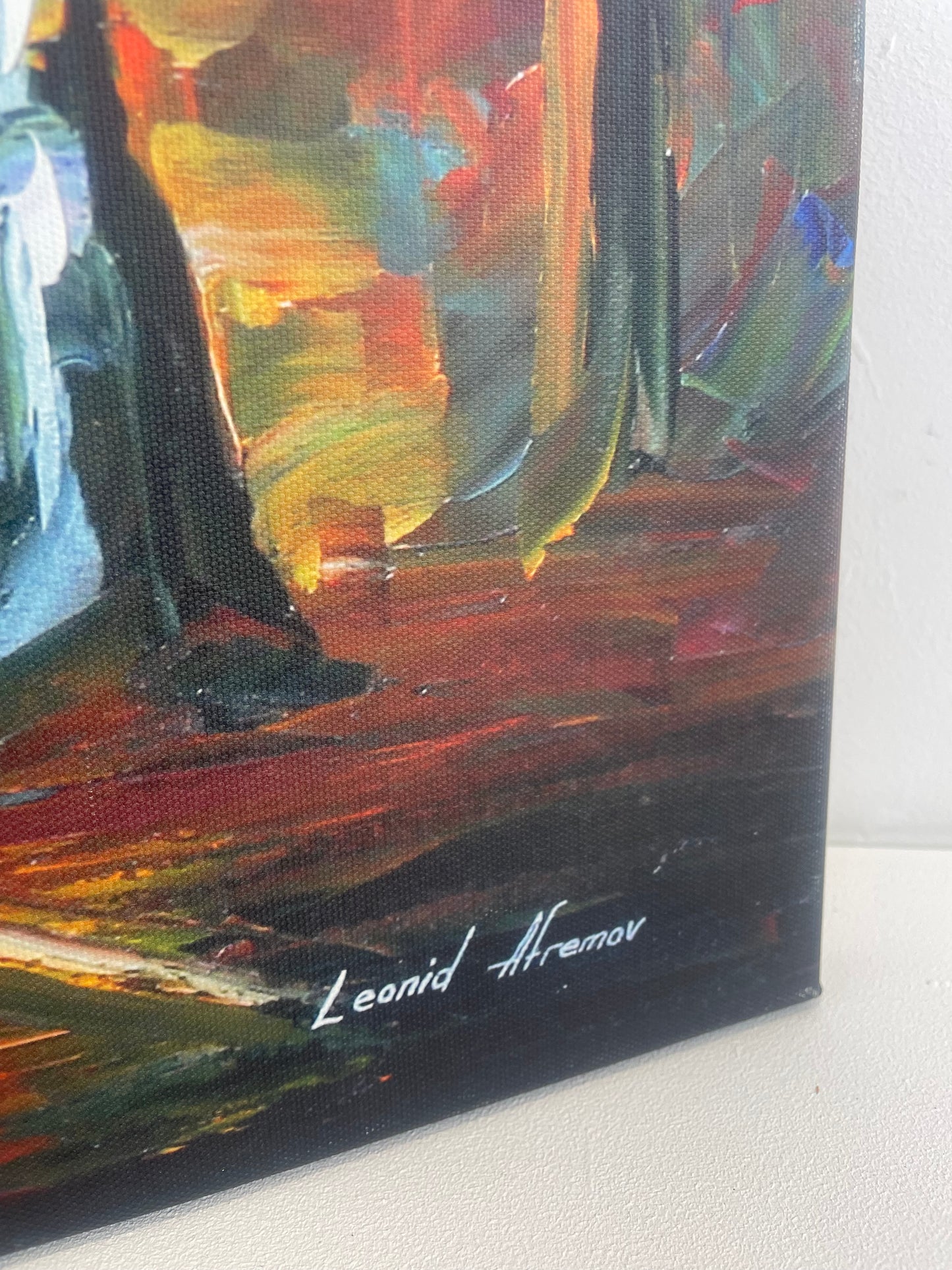 Leonid Afremov Abstract Canvas (Pre-loved)