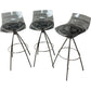 Calligaris l'Eau Transparent Chrome Bar Stool (Pre-Loved)