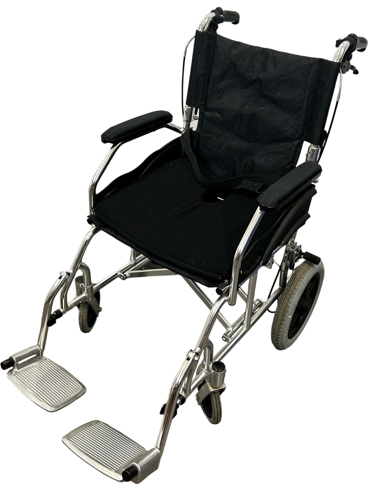 Buddy Folding Transport Wheelchair Detachable Footrests Compact (Pre-Loved)