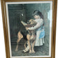 Vintage Pears Print Naughty Boy Framed Art Print (Pre-Loved)
