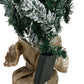 George Home 3ft Pre-Lit Snowy Christmas Tree 30 Warm White LEDs (Pre-Loved)